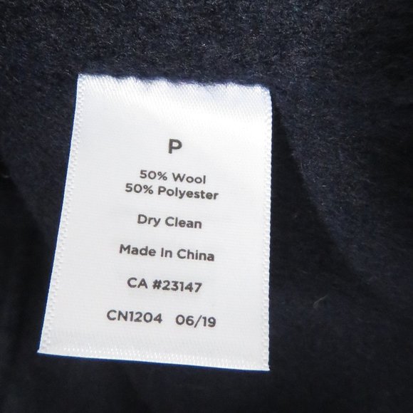 Talbots DOUBLE FACE PLAID Multicolored Wool Blend Jacket Petite - Picture 7 of 10